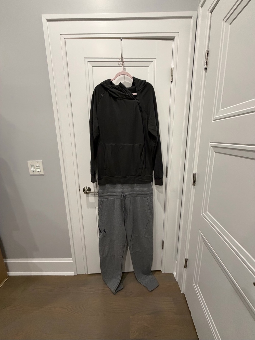 Tuxy Suit Black and Grey Onesie